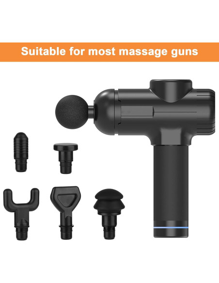 Cabezas de Masaje Reemplazables Cosmos 6 Pcs para Pistolas Cabezas de Masaje Reemplazables Cosmos 6 Pcs para Pistolas
