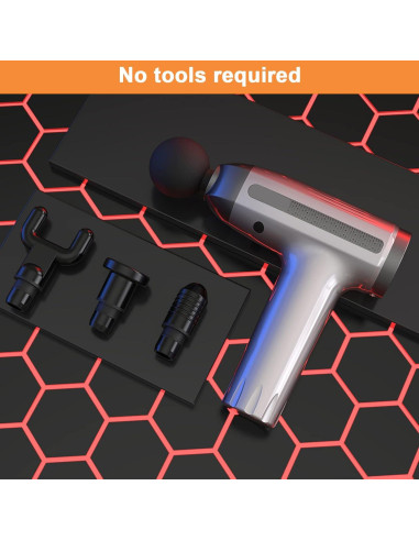 Cabezas de Masaje Reemplazables Cosmos 6 Pcs para Pistolas