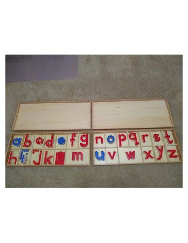 Adena Montessori Alfabeto Móvil Grande Árabe Madera