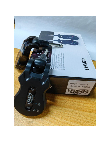 Sistema Inalámbrico de Guitarra LEKATO BT-B11 Recargable 100m Sistema Inalámbrico de Guitarra LEKATO BT-B11 Recargable 100m