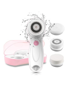Cepillo Facial Eléctrico TOUCHBeauty con 3 Cabezas y Estuche