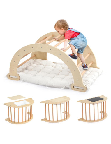 Escalador Arco Balancín JOYMOR 5-en-1 con Mesa Sensorial