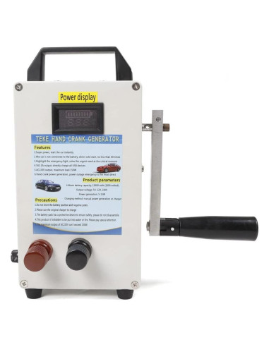 Generador de Manivela Portátil YIYIBYUS 150W Carga Móvil