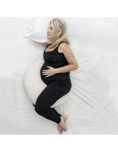 Cojín de Lactancia Convertible Ruggish Perch Camel 43x18cm