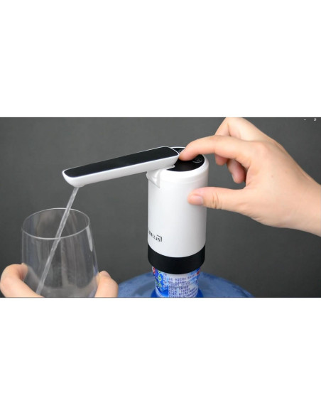 Bomba dispensadora de agua eléctrica WELLIS 5 galones USB Bomba dispensadora de agua eléctrica WELLIS 5 galones USB