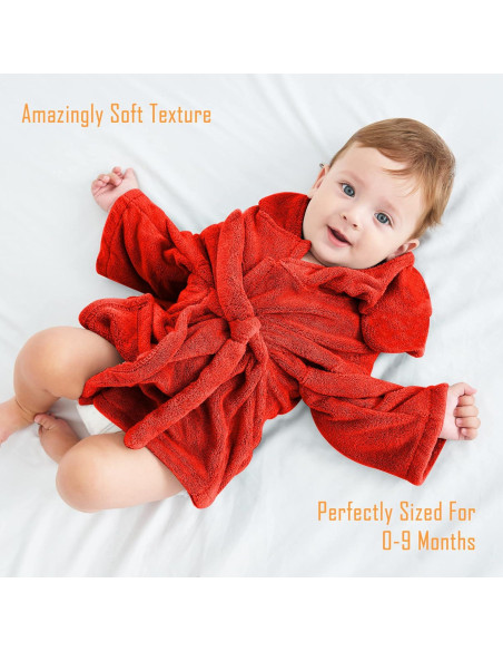 Bata de Peluche para Bebé Unisex Sunny zzzZZ 2 Piezas 0-9 Meses Bata de Peluche para Bebé Unisex Sunny zzzZZ 2 Piezas 0-9 Meses