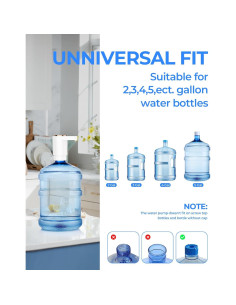 Dispensador de Agua Eléctrico Portátil LADFAR 5 Galones USB 2