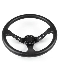Volante de Carreras Universal Kowosyos 35cm Negro con Claxon