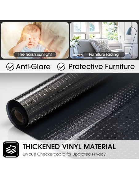 Película de Ventana Unidireccional Beautysaid 44.5x200 cm Anti UV Película de Ventana Unidireccional Beautysaid 44.5x200 cm Anti UV
