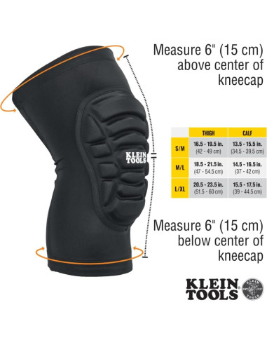 Rodilleras Acolchadas Klein Tools 60614 S/M Transpirables