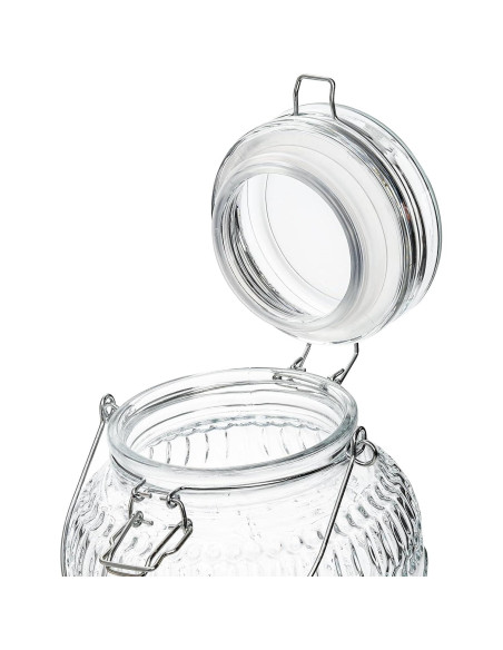 Dispensador de Bebidas de Vidrio Kingrol 4L con Grifo y Tapa Dispensador de Bebidas de Vidrio Kingrol 4L con Grifo y Tapa