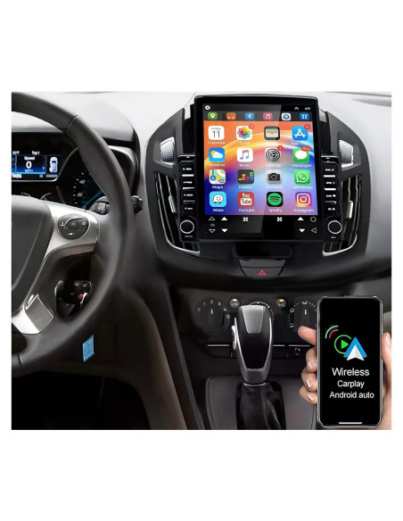 Radio de Coche Android 9.7" Ikasus para Ford Transit 2014-2018 Radio de Coche Android 9.7" Ikasus para Ford Transit 2014-2018