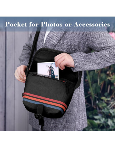Bolsa de Cámara Fintie para Polaroid + Álbum 52 Fotos