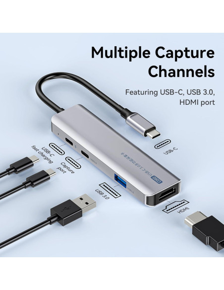 Tarjeta de Captura ULANZI HDMI 1080P USB 3.0 para Streaming Tarjeta de Captura ULANZI HDMI 1080P USB 3.0 para Streaming