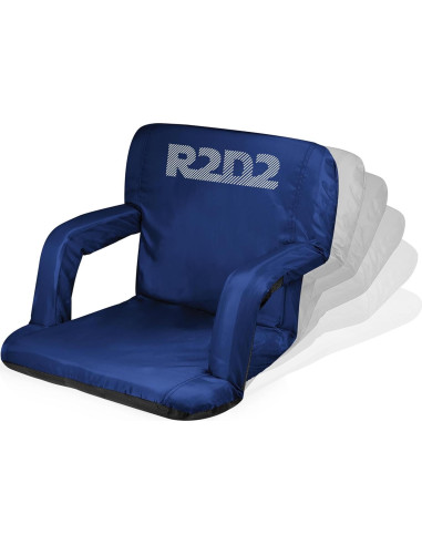 Silla de Estadio Reclinable Ventura R2-D2 Picnic Time Azul Marino