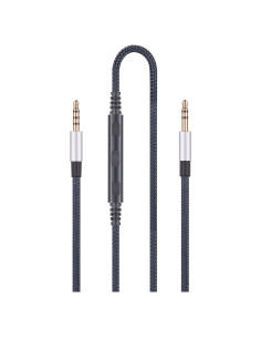 Cable de Audio AUX Ablet 1.2m con Control Remoto para iPhone y Sony