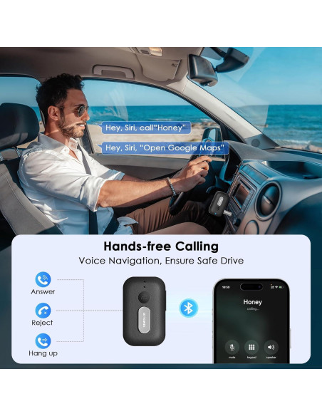 Auriculares Infrarrojos Inalámbricos SIMOLIO + Adaptador Bluetooth AUX Auriculares Infrarrojos Inalámbricos SIMOLIO + Adaptador Bluetooth AUX