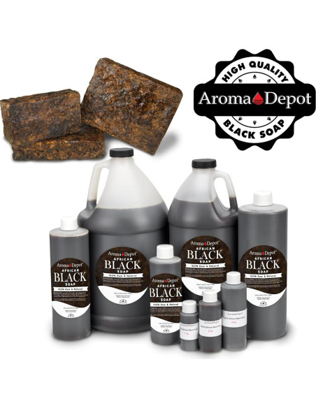 Jabón Negro Africano Líquido Aroma Depot 240 ml 100% Natural Jabón Negro Africano Líquido Aroma Depot 240 ml 100% Natural