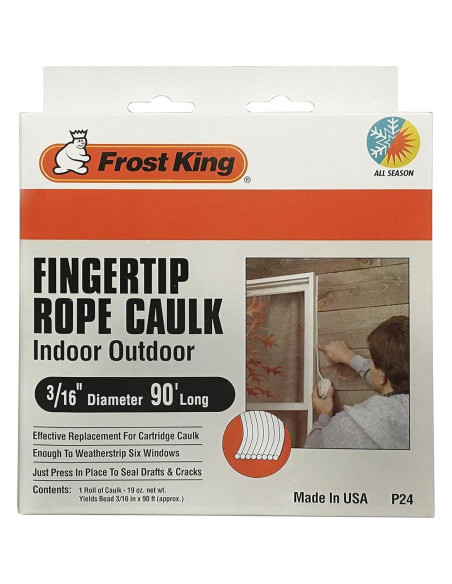 Masilla de Calafateo Frost King 27.43 m Gris 537 g Masilla de Calafateo Frost King 27.43 m Gris 537 g