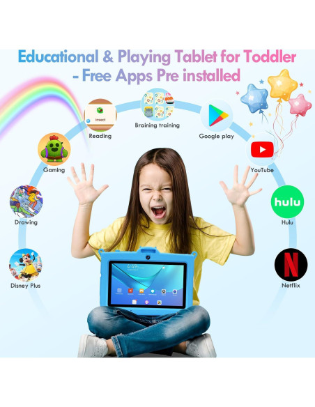 Tableta para Niños SANNUO K708 Plus 7" Android 13 64GB Tableta para Niños SANNUO K708 Plus 7" Android 13 64GB