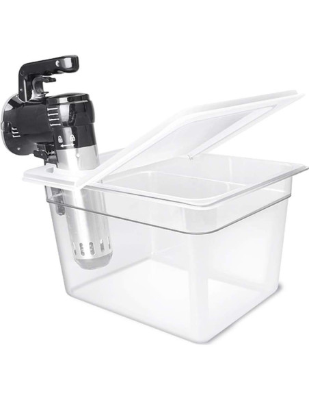 Contenedor Sous Vide Everie 12 Litros con Tapa Plegable Contenedor Sous Vide Everie 12 Litros con Tapa Plegable