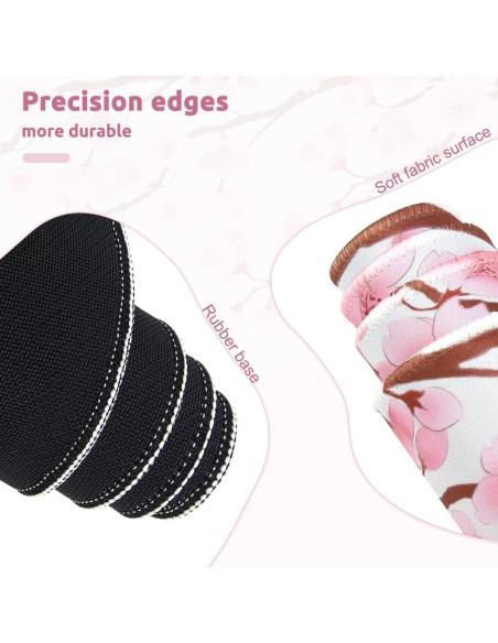 Alfombrilla de Ratón Grande MasiBloom 60x30 cm Antideslizante Alfombrilla de Ratón Grande MasiBloom 60x30 cm Antideslizante