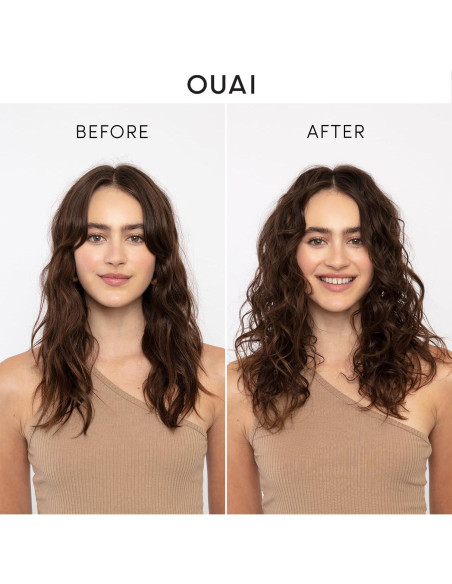 Kit OUAI para Cabello Medio - Champú 296ml, Acondicionador 296ml, Mascarilla 237ml Kit OUAI para Cabello Medio - Champú 296ml, Acondicionador 296ml, Mascarilla 237ml