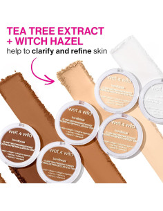 Polvo Acabado Aclarador Wet n Wild Bare Focus Claro-Medio 2