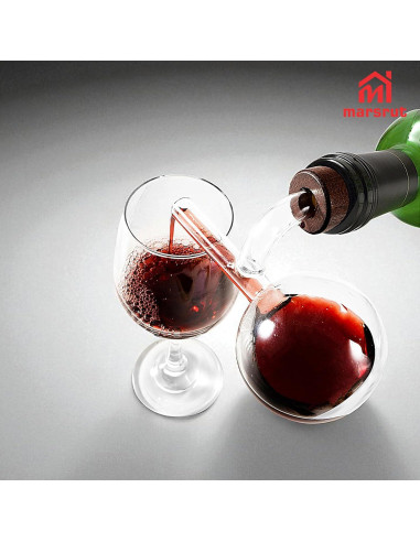 Aireador de Vino Marsrut en Vidrio Transparente 0.5 kg