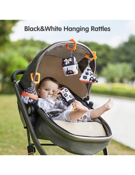 Juguetes de Formas en Blanco y Negro TUMAMA para Bebés - 4 Paquetes Juguetes de Formas en Blanco y Negro TUMAMA para Bebés - 4 Paquetes