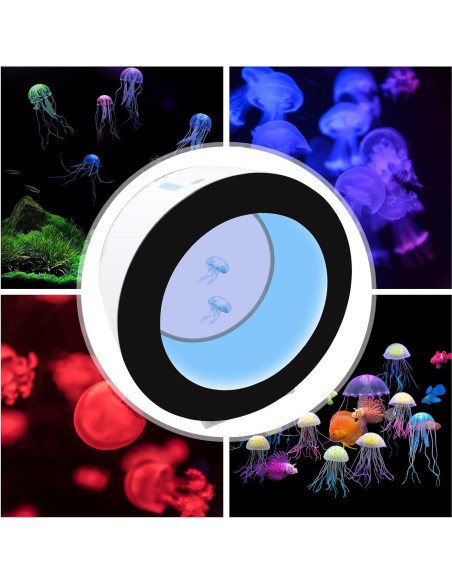 Acuario de Medusas 18L Choayun con Control Remoto y LED 16 Colores Acuario de Medusas 18L Choayun con Control Remoto y LED 16 Colores