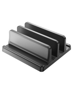 Soporte Vertical para Laptop EAXBUX 4 en 1 Ajustable Negro