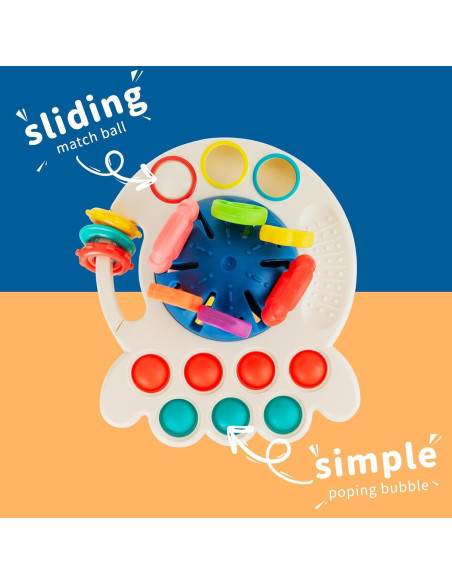 Juguete Montessori Sensorial para Bebés Xouduxpl Azul 6-18 Meses Juguete Montessori Sensorial para Bebés Xouduxpl Azul 6-18 Meses