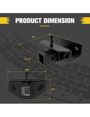 Enganche de Remolque Clase 3 BUNKER INDUST para Dodge Ram