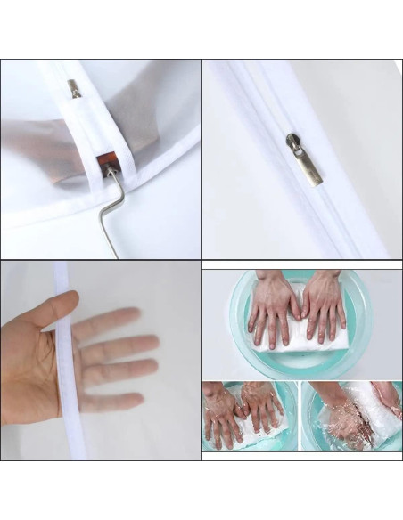 Bolsas de Ropa HomeClean 12 Piezas 61x122 cm Translúcidas Bolsas de Ropa HomeClean 12 Piezas 61x122 cm Translúcidas