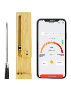 Termómetro de Carne Inalámbrico BtcLink Hub+Probe Bluetooth 236m