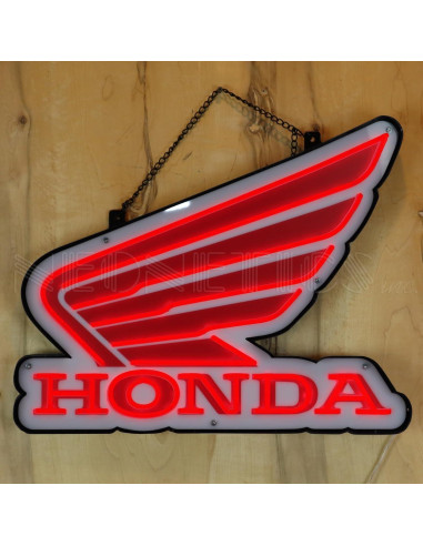 Cartel LED Flex-Neon Honda Wing 76.2x61cm Neonetics