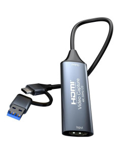 Tarjeta de Captura de Video F.QYNing HDMI a USB 4K 1080P 2