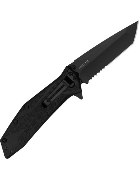 Cuchillo de bolsillo Kershaw Brawler 7.62 cm hoja serrada Cuchillo de bolsillo Kershaw Brawler 7.62 cm hoja serrada