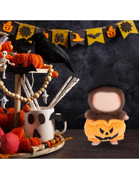 Conjunto Ropa Muñeca Halloween Tinoaly 15-17cm Calabaza Conjunto Ropa Muñeca Halloween Tinoaly 15-17cm Calabaza