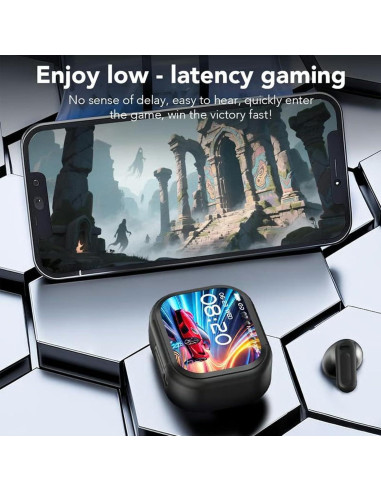 Auriculares de Traducción AI NE20 Bluetooth 5.4 140 Idiomas 2PC