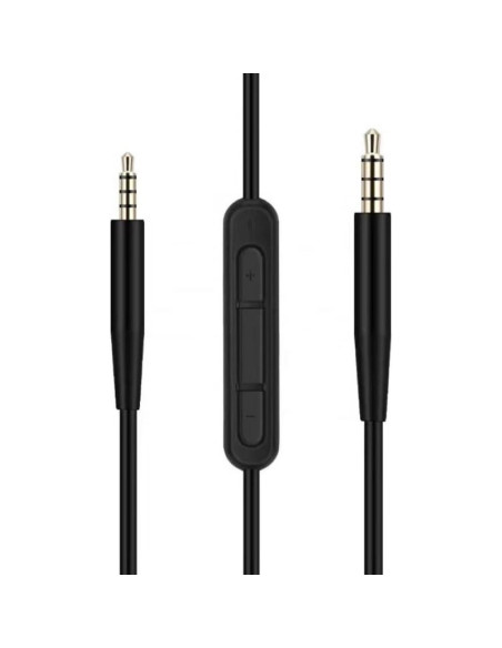 Cable de Audio Aux con Micrófono 1.2m para Auriculares JBL AKG Cable de Audio Aux con Micrófono 1.2m para Auriculares JBL AKG