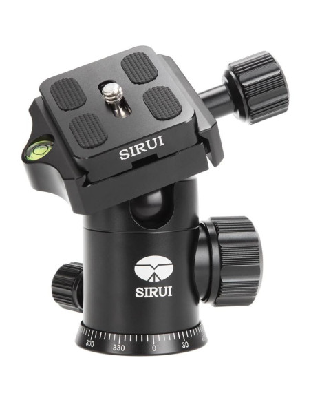 Cabezal de bola de aluminio Sirui E-10 29 mm, negro, 8 kg Cabezal de bola de aluminio Sirui E-10 29 mm, negro, 8 kg