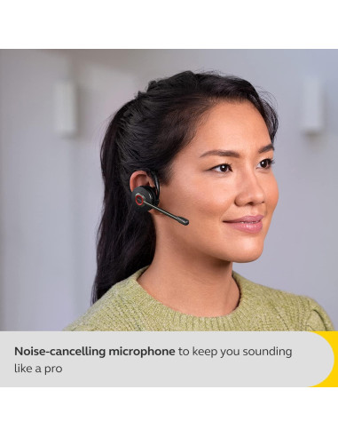 Auricular Inalámbrico Jabra Engage 55 con USB DECT - Negro
