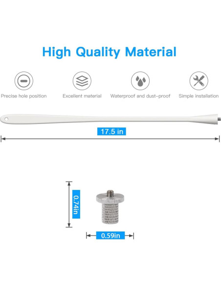 Soporte flexible para cámara Wyze Cam OG/V3/V4 - 44.5 cm, 2 paquetes Soporte flexible para cámara Wyze Cam OG/V3/V4 - 44.5 cm, 2 paquetes