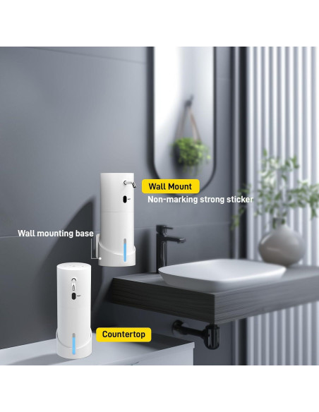 Dispensador de Jabón Automático WRISIN 450 ml Blanco Dispensador de Jabón Automático WRISIN 450 ml Blanco