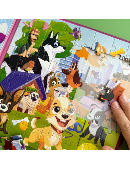 Puzzles Magnéticos QUOKKA 48 Piezas para Niños 3-5 Años Puzzles Magnéticos QUOKKA 48 Piezas para Niños 3-5 Años