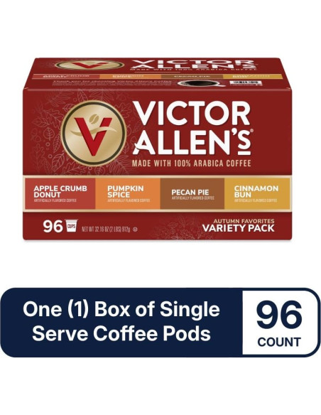 Cápsulas de Café Victor Allen Otoño 96 Unidades - Variedad Cápsulas de Café Victor Allen Otoño 96 Unidades - Variedad