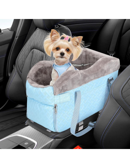 Asiento de Coche para Perros SlowTon Azul - Hasta 4 kg Asiento de Coche para Perros SlowTon Azul - Hasta 4 kg