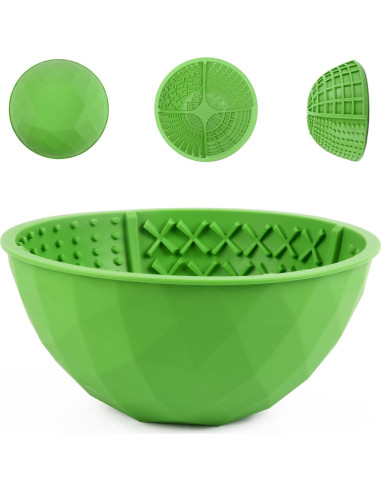 Tazón Lamer para Perros Tuff Pupper Estándar Silicona 20cm